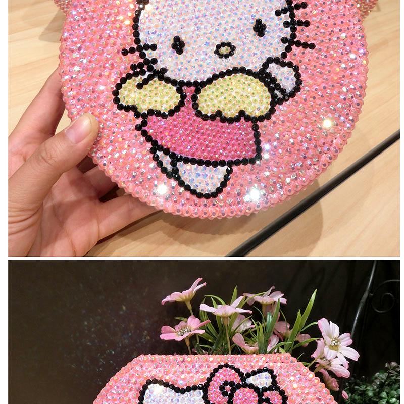 Hello Kitty Cartoon Double Layer Lock Jewelry Storage Box