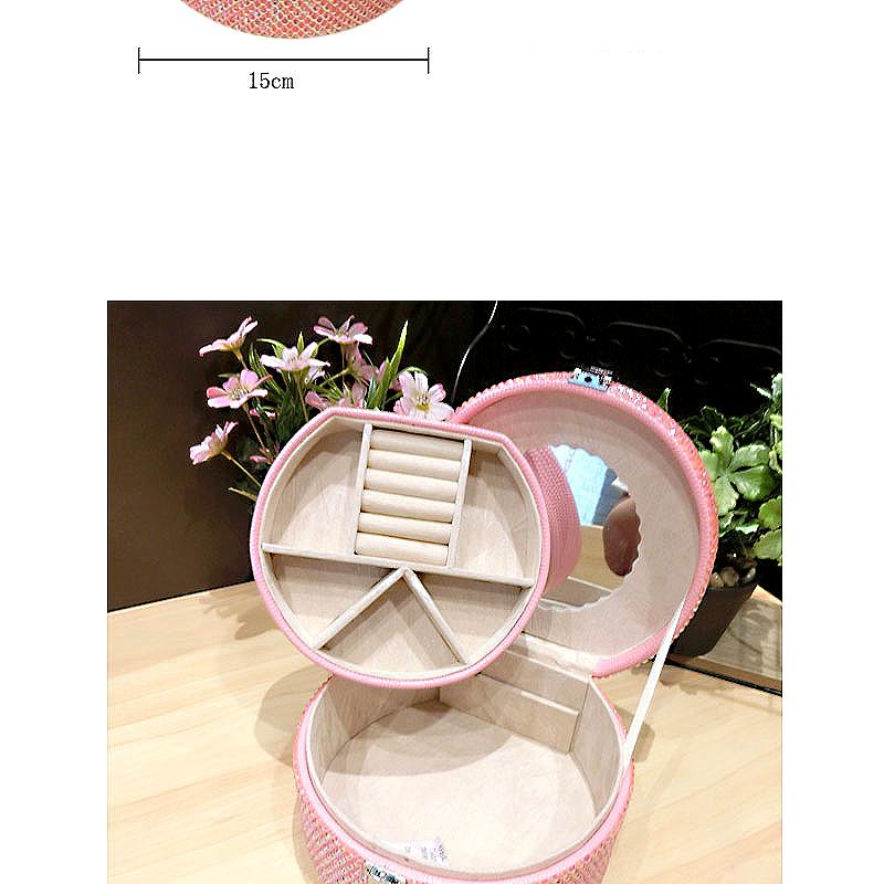 Hello Kitty Cartoon Double Layer Lock Jewelry Storage Box