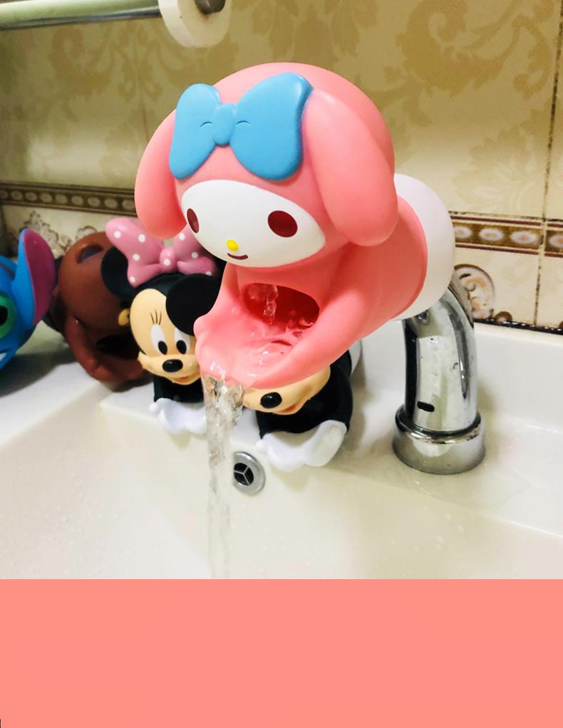 Hello Kitty Head Mouth Cartoon Silicone Faucet Extension Hello Kitty Head Mouth Cartoon Silicone Faucet Extension