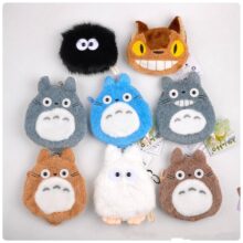 Cartoon Totoro Cat Design Soft Plush Mini Coin Purse Cartoon Totoro Cat Design Soft Plush Mini Coin Purse