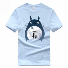Totoro Cartoon O-Neck Short Sleeve Casual T-Shirt Totoro Cartoon O-Neck Short Sleeve Casual T-Shirt