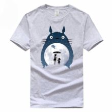 Totoro Cartoon O-Neck Short Sleeve Casual T-Shirt Totoro Cartoon O-Neck Short Sleeve Casual T-Shirt