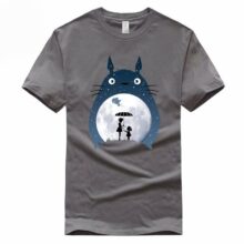 Totoro Cartoon O-Neck Short Sleeve Casual T-Shirt Totoro Cartoon O-Neck Short Sleeve Casual T-Shirt