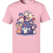 Neighbor Totoro & Pokemon Cartoon T-Shirt Neighbor Totoro & Pokemon Cartoon T-Shirt