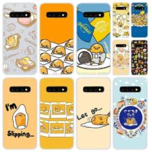 Soft Silicone Phone Case For Samsung Galaxy S8 S9 S10 S20 Plus S6 S7 Edge Note 10 8 9 Cover lovely gudetama lazy egg Novelty Soft Silicone Phone Case For Samsung Galaxy S8 S9 S10 S20 Plus S6 S7 Edge Note 10 8 9 Cover lovely gudetama lazy egg Novelty