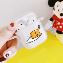 Cute Gudetama Lazy Egg Earphone Case For Apple AirPods 2 1 Soft Silicone Clear Protective Cover Wireless Charging Box Coque Bag Cute Gudetama Lazy Egg Earphone Case For Apple AirPods 2 1 Soft Silicone Clear Protective Cover Wireless Charging Box Coque Bag