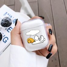Cute Gudetama Lazy Egg Earphone Case For Apple AirPods 2 1 Soft Silicone Clear Protective Cover Wireless Charging Box Coque Bag Cute Gudetama Lazy Egg Earphone Case For Apple AirPods 2 1 Soft Silicone Clear Protective Cover Wireless Charging Box Coque Bag