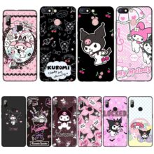 IYICAO Kuromi Colorful Cute Silicone Soft Case for Xiaomi Redmi 6A 5A Note 8 7 4 4X 5 Plus 6 Pro Black TPU Cover IYICAO Kuromi Colorful Cute Silicone Soft Case for Xiaomi Redmi 6A 5A Note 8 7 4 4X 5 Plus 6 Pro Black TPU Cover