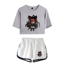Gacha Life Shorts & T-Shirt Two Piece Set Gacha Life Shorts & T-Shirt Two Piece Set