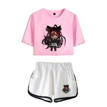 Gacha Life Shorts & T-Shirt Two Piece Set Gacha Life Shorts & T-Shirt Two Piece Set