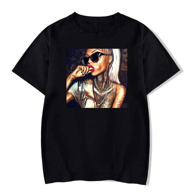 Black Girl Magic Gothic Short Sleeve T-shirts