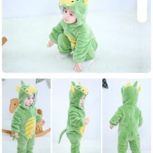 Baby Rompers Winter Kigurumi Lion Costume Baby Rompers Winter Kigurumi Lion Costume