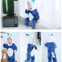 Baby Rompers Winter Kigurumi Lion Costume Baby Rompers Winter Kigurumi Lion Costume