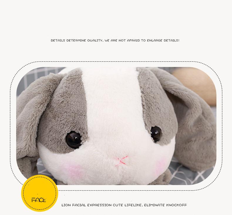 Long Ears Bunny Rabbit Plush Animals Stuffed Soft Sleep Toys - 40cm