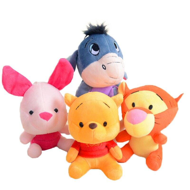 Anime Cartoon Winnie The Pooh Bear Plush Doll Keychain Anime Cartoon Winnie The Pooh Bear Plush Doll Keychain