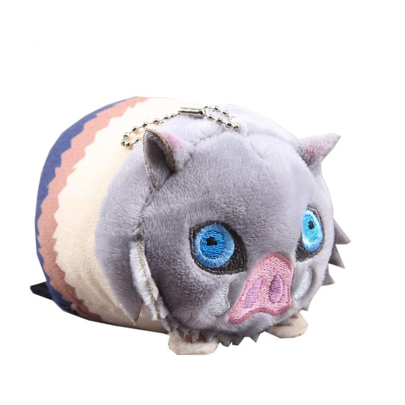 Anime Demon Slayer Kimetsu No Yaiba Agatsuma Zenitsu Nezuko Hashibira Plush Dolls