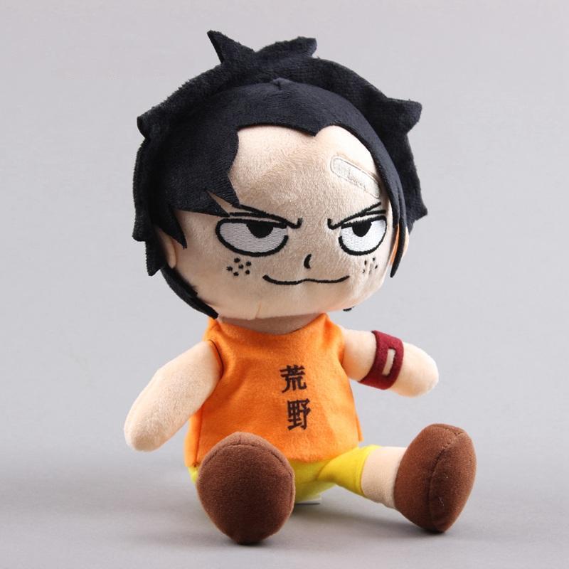 Anime One Piece Portgas D Ace Q Style Soft Stuffed Doll