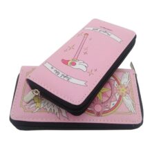 Anime Card Captor Sakura Wallet Cartoon Cardcaptor Sakura Kinomoto Long Leather Female Clutch Money Cards Zipper Cute Bags Anime Card Captor Sakura Wallet Cartoon Cardcaptor Sakura Kinomoto Long Leather Female Clutch Money Cards Zipper Cute Bags