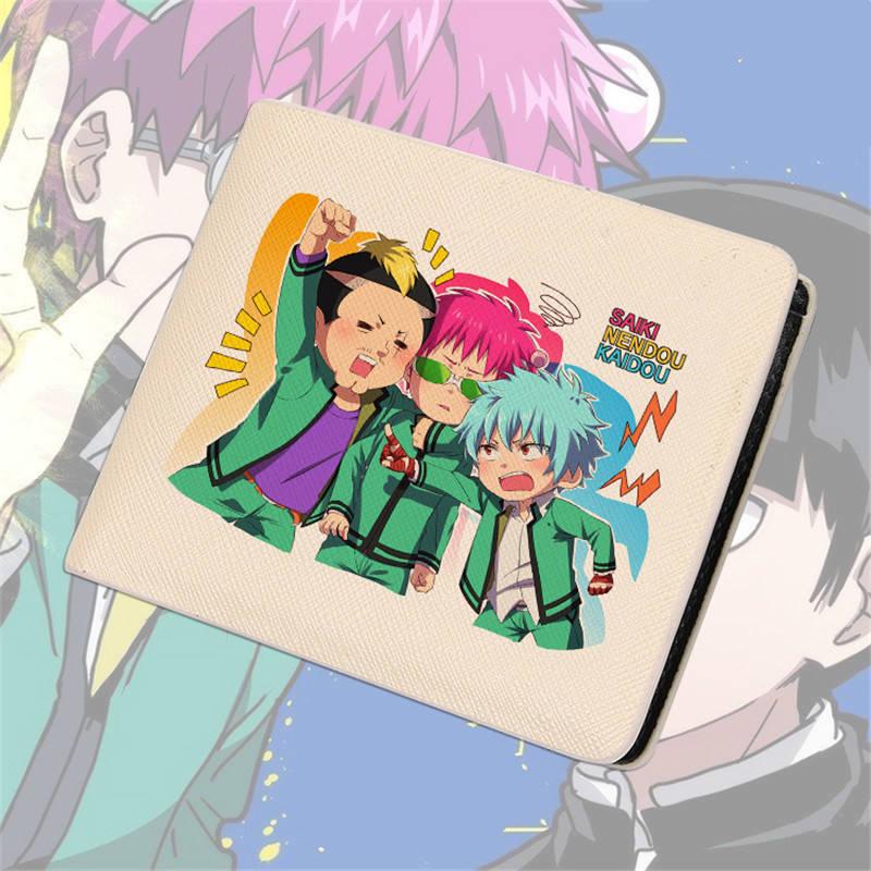 Anime The Disastrous Life Of Saiki K Print Wallet