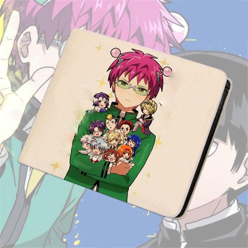 Anime The Disastrous Life Of Saiki K Print Wallet