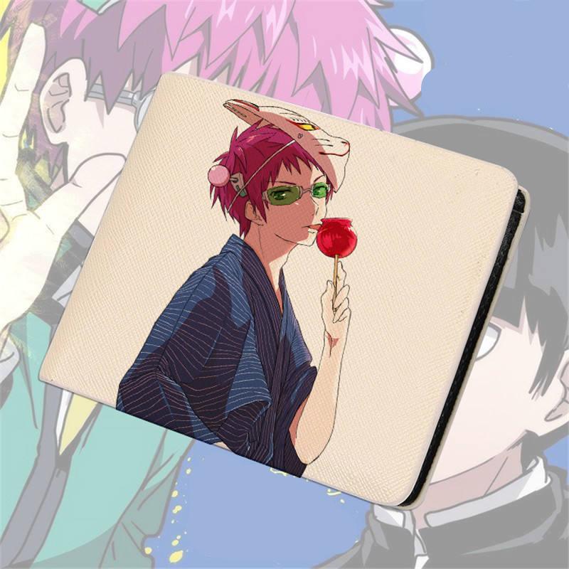 Anime The Disastrous Life Of Saiki K Print Wallet