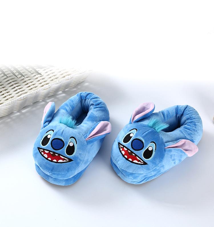 Kawaii Cartoon Lilo Stitch Model Couple Slippers