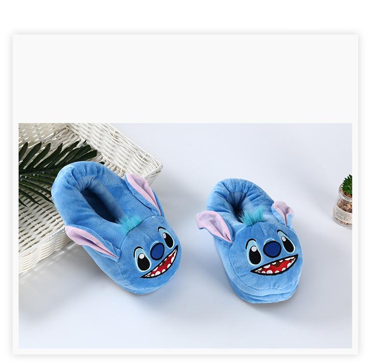 Kawaii Cartoon Lilo Stitch Model Couple Slippers