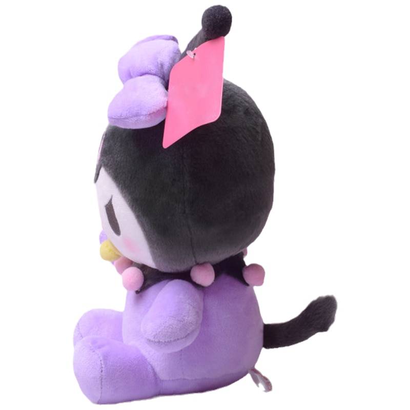 Kuromi Nipple Fluffy Rabbit Pillow Soft Stuffed Plush Animal Dolls