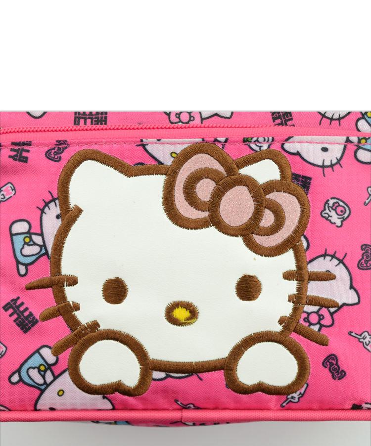 Cartoon Hello Kitty Bowknot Oxford Shoulder Bag