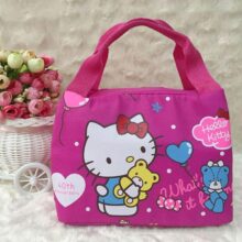 Hello Kitty Cute Lunch Box Bag Women’s Kid’s Portable Handbag Travel Leisure Storage Lots Pouch Fresh Insulation Plush Backpack Hello Kitty Cute Lunch Box Bag Women's Kid's Portable Handbag Travel Leisure Storage Lots Pouch Fresh Insulation Plush Backpack