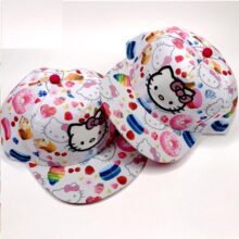 Hello Kitty Sport Baseball Caps Snapback Hats Outdoor Sun Caps For Girl Children Hello Kitty Sport Baseball Caps Snapback Hats Outdoor Sun Caps For Girl Children