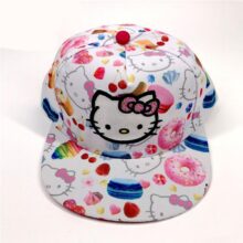 Hello Kitty Sport Baseball Caps Snapback Hats Outdoor Sun Caps For Girl Children Hello Kitty Sport Baseball Caps Snapback Hats Outdoor Sun Caps For Girl Children