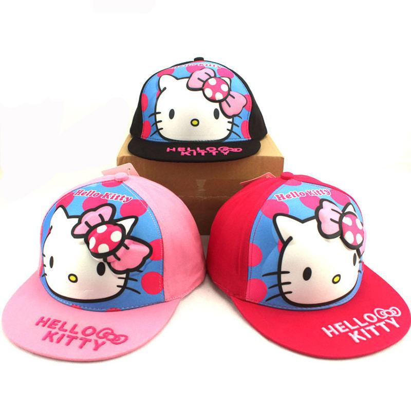 Hello Kitty Cat Baseball Caps For Kids – Kawaii Store – Kawaiimerch.com 