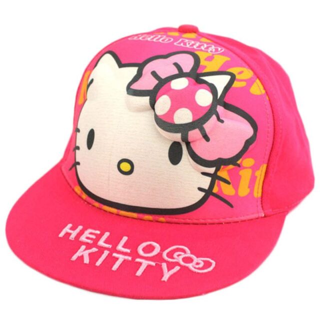 Hello Kitty Cat Baseball Caps For Kids – Kawaii Store – KawaiiMerch.com ...