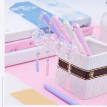 Gel Pen 0.5mm Pens Kawaii Wind Chimes Pendant Neutral Pens For School Girls Gift Writing Office Supplies Stationery Novelty Item Gel Pen 0.5mm Pens Kawaii Wind Chimes Pendant Neutral Pens For School Girls Gift Writing Office Supplies Stationery Novelty Item