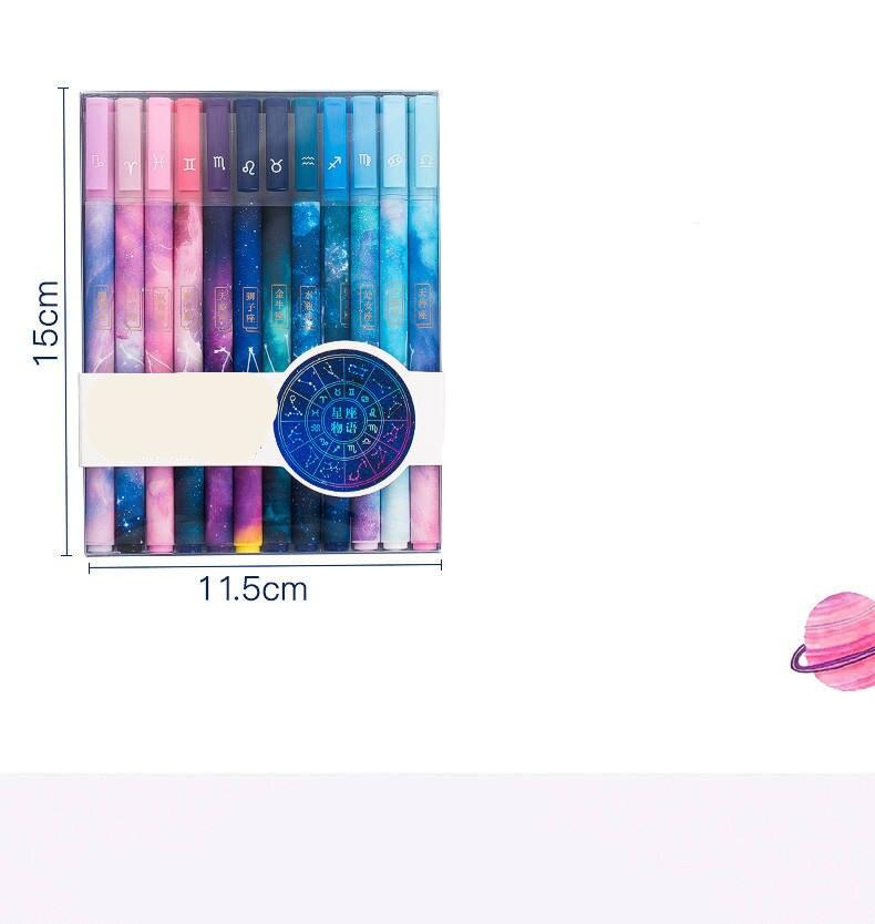 Kawaii Constellation Stars Stationery Gel Pen