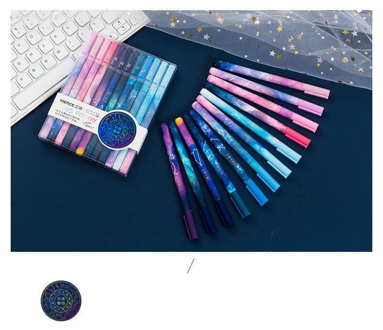 Kawaii Constellation Stars Stationery Gel Pen