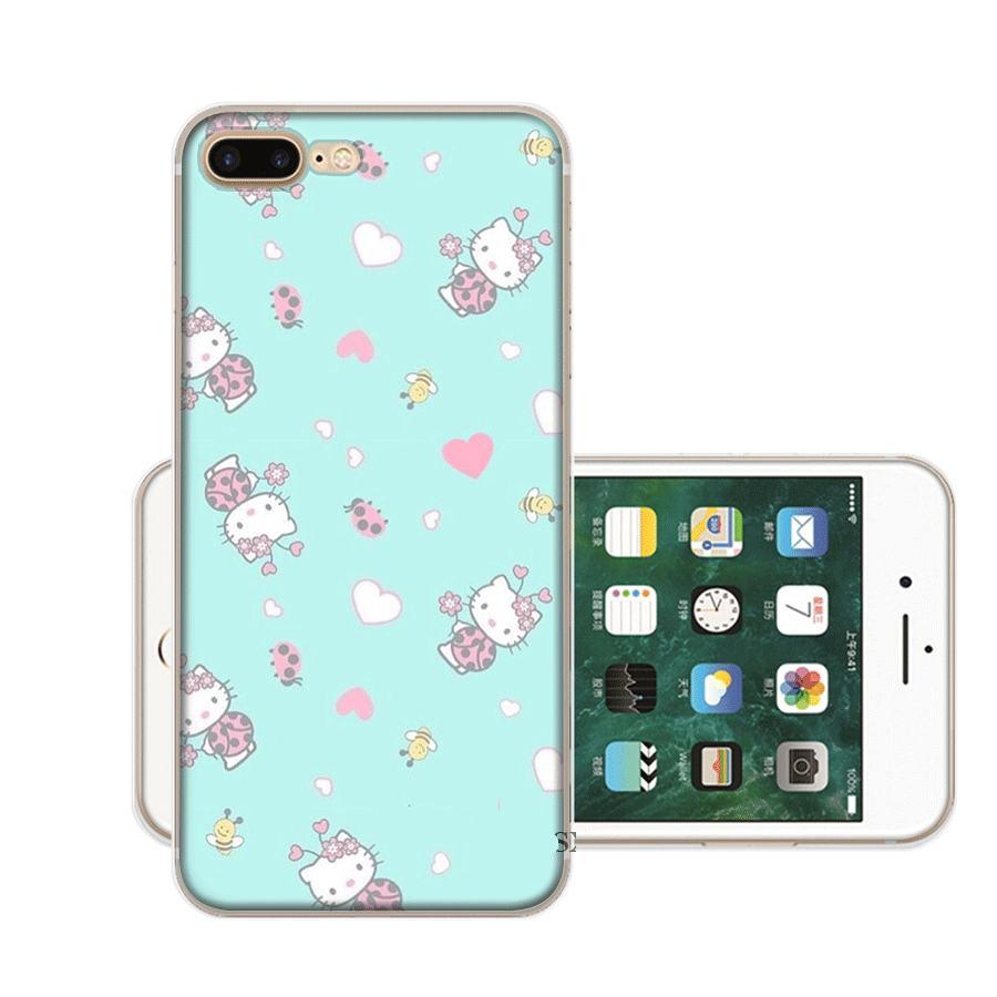 Hello Kitty Fashion Mobile Phone Case For iPhone Apple XR X XS Max 6 6s 7 8 P Lus 5 5S SE 