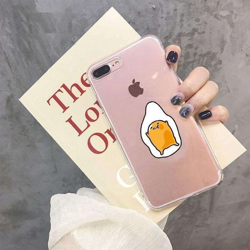 Yinuoda cute lovely gudetama lazy egg Amazing landscape Phone Case for Apple iPhone 8 7 6 6S Plus X XS max 5 5S SE XR Cover