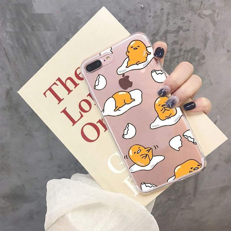 Yinuoda cute lovely gudetama lazy egg Amazing landscape Phone Case for Apple iPhone 8 7 6 6S Plus X XS max 5 5S SE XR Cover