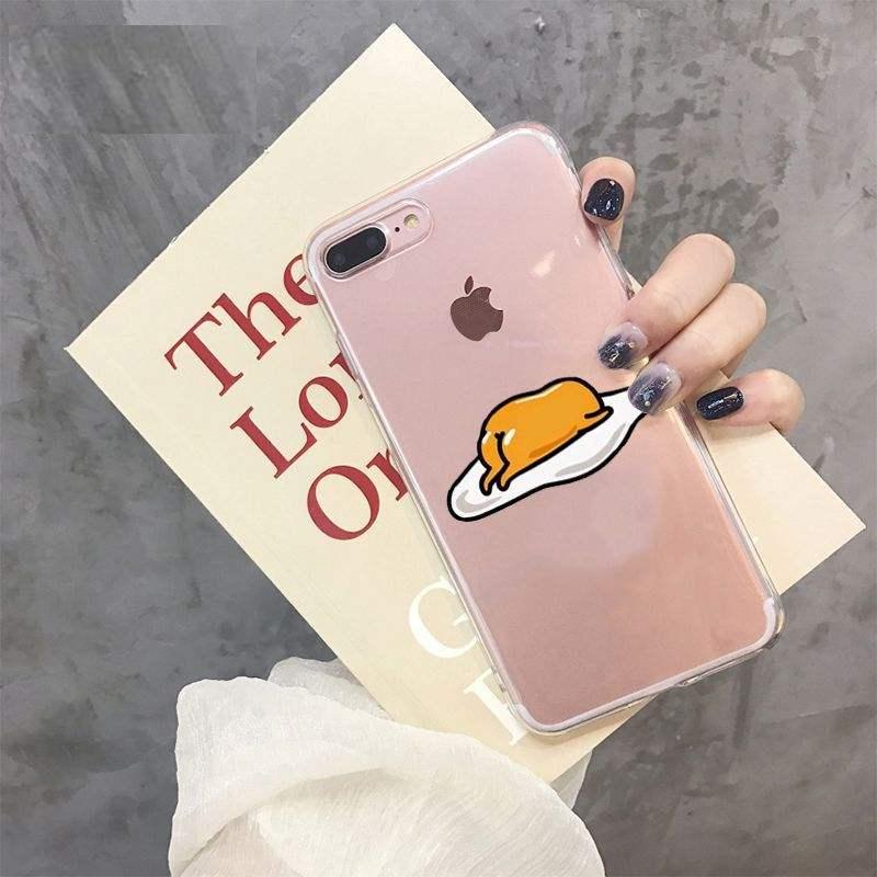 Yinuoda cute lovely gudetama lazy egg Amazing landscape Phone Case for Apple iPhone 8 7 6 6S Plus X XS max 5 5S SE XR Cover