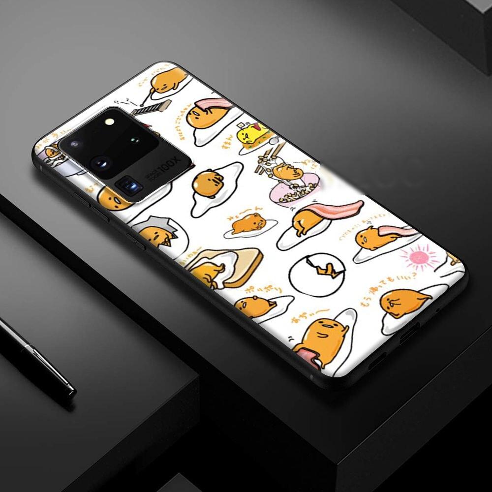 Gudetama Lazy Egg Soft Silicone Phone Case For Samsung Galaxy
