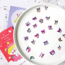 Kuromi Sanrio Melody Keroppi Cute Stickers for Children Letter Diary Waterproof Hand Account Diary Planner Sticker Gift Toys Kuromi Sanrio Melody Keroppi Cute Stickers for Children Letter Diary Waterproof Hand Account Diary Planner Sticker Gift Toys