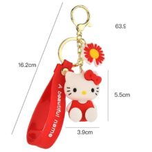 Kuromi KT Unicorn Frog Cartoon Cat Keychains Kuromi KT Unicorn Frog Cartoon Cat Keychains