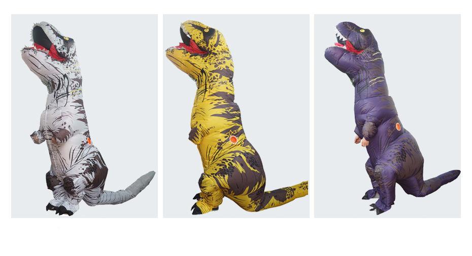 Anime Blow Up Dinosaur Cosplay Costume