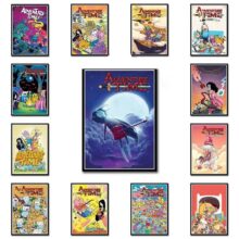 Adventure Time with Finn and Jake Coated paper poster Office Gift Room Dining Home Decor wall sticker Design Adventure Time with Finn and Jake Coated paper poster Office Gift Room Dining Home Decor wall sticker Design