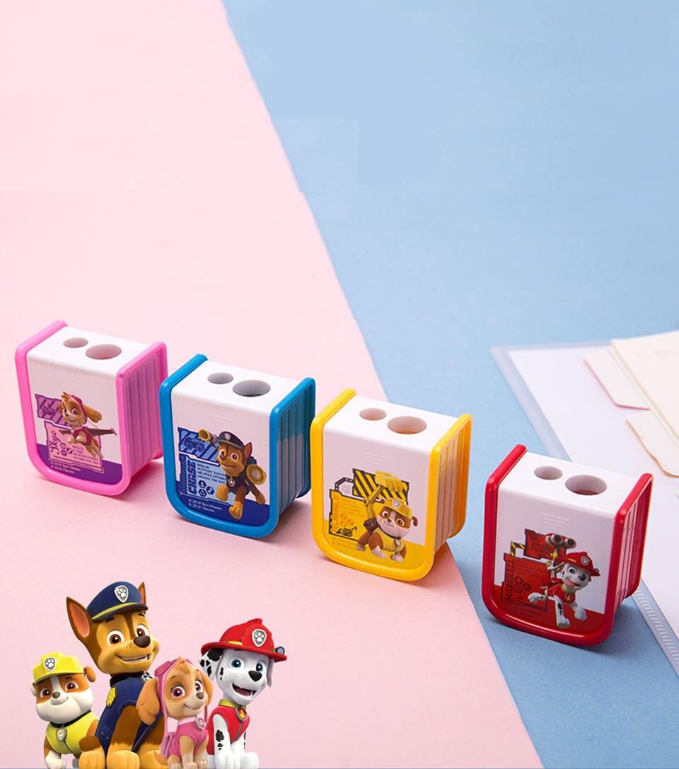 Cartoon Puppy Paw Patrol Theme Double Holes Pencil Sharpener