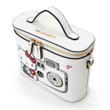 2019 New HELLO KITTY Fashion Casual Cute Messenger Bag simple White Square Shoulder Storage Bag for Young Girls HK-TT072 2019 New HELLO KITTY Fashion Casual Cute Messenger Bag simple White Square Shoulder Storage Bag for Young Girls HK-TT072