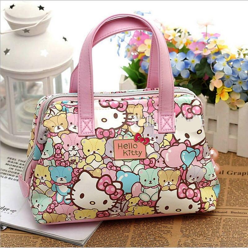 Free shipping Fashion hello kitty top-handle bags High-quality PU 2017 Cute bear and cat kids bag small handle bags Free shipping Fashion hello kitty top-handle bags High-quality PU 2017 Cute bear and cat kids bag small handle bags