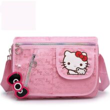 Hello Kitty New Year Shoulder Bag Cartoon Character Pink Kid Handbag Fashion Messenger Bag Christmas Gift Girl Bag Cute Gir Hello Kitty New Year Shoulder Bag Cartoon Character Pink Kid Handbag Fashion Messenger Bag Christmas Gift Girl Bag Cute Gir